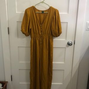 Wild Fable Mustard Yellow Romper. Large. EUC.